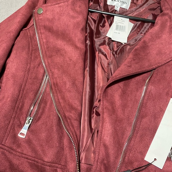 VIGOSS Burgundy Jacket - Picture 4 of 5